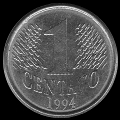 1 centavo real Primeira srie