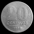 20 Centesimi Cruzeiro antigo